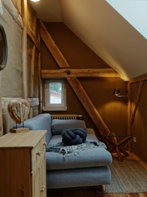 Ferienwohnung Alte Schule Chorin Schorfheide Exteriör bild